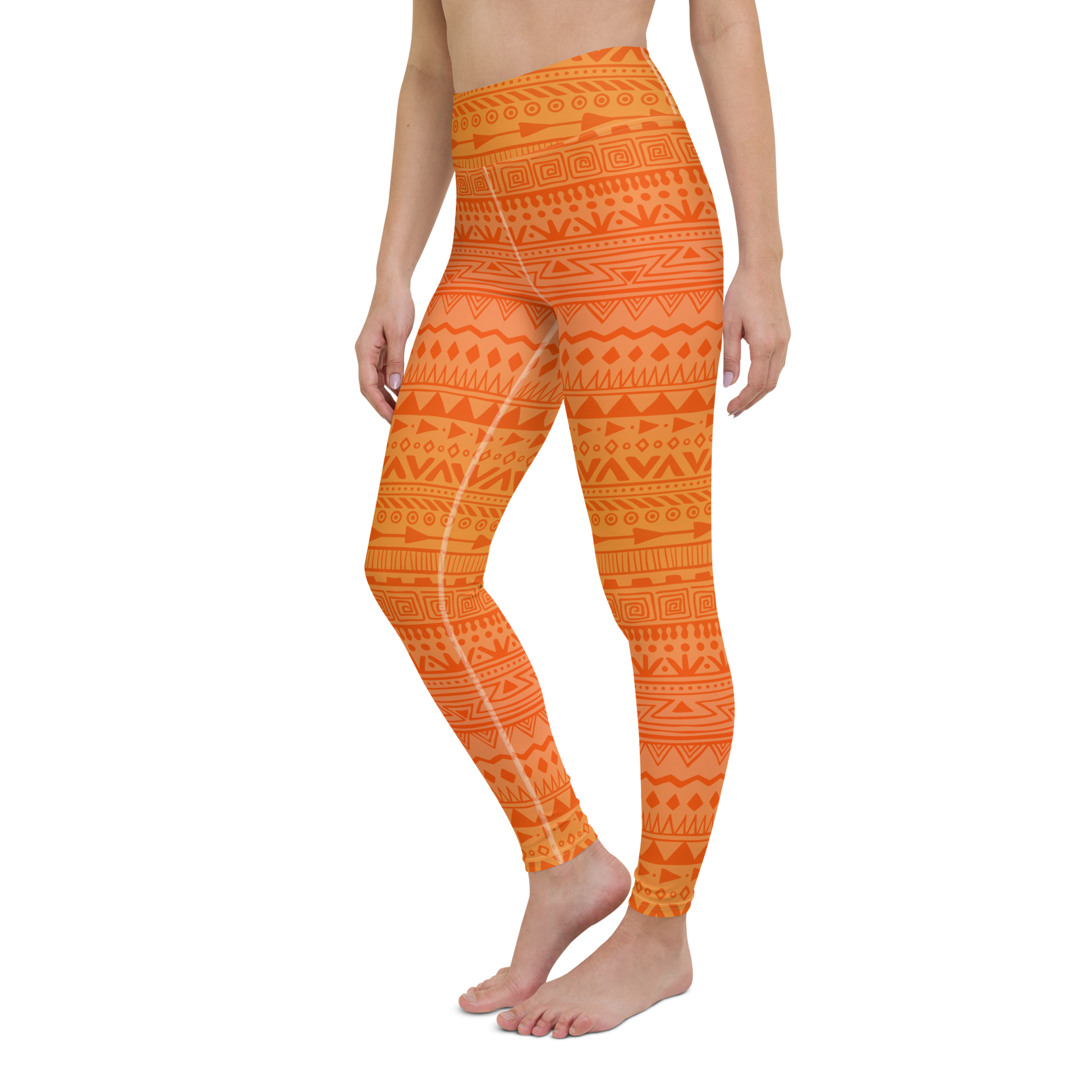 Dutch Holland / Netherlands Orange Yoga Leggings